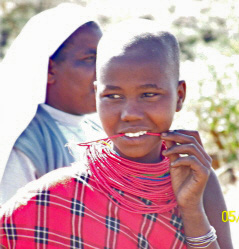 Samburu tribal customs are still intact in Northern Kenya